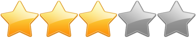 3 of 5 stars